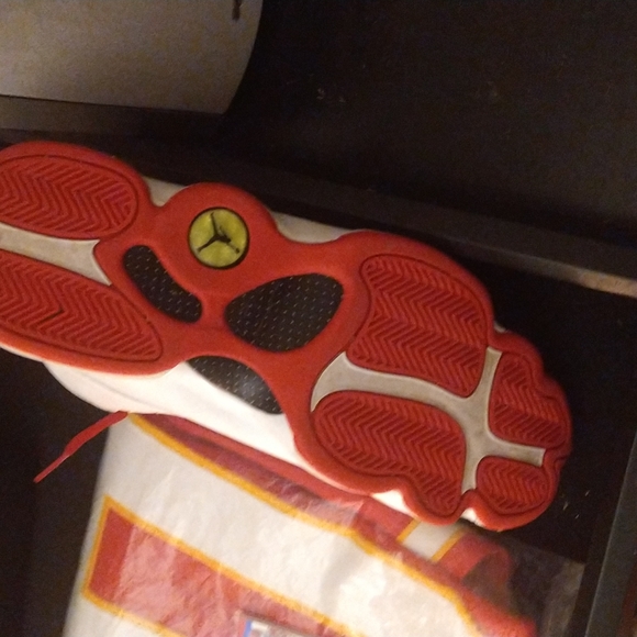 2017 Jordan retro 13s all white red inside red  bottom brand new!!! - Picture 12 of 12